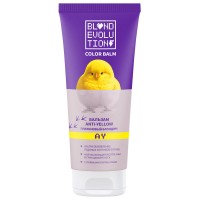 Бальзам anti-yellow платиновый блондин 200 мл  purple BLONDEVOLUTION